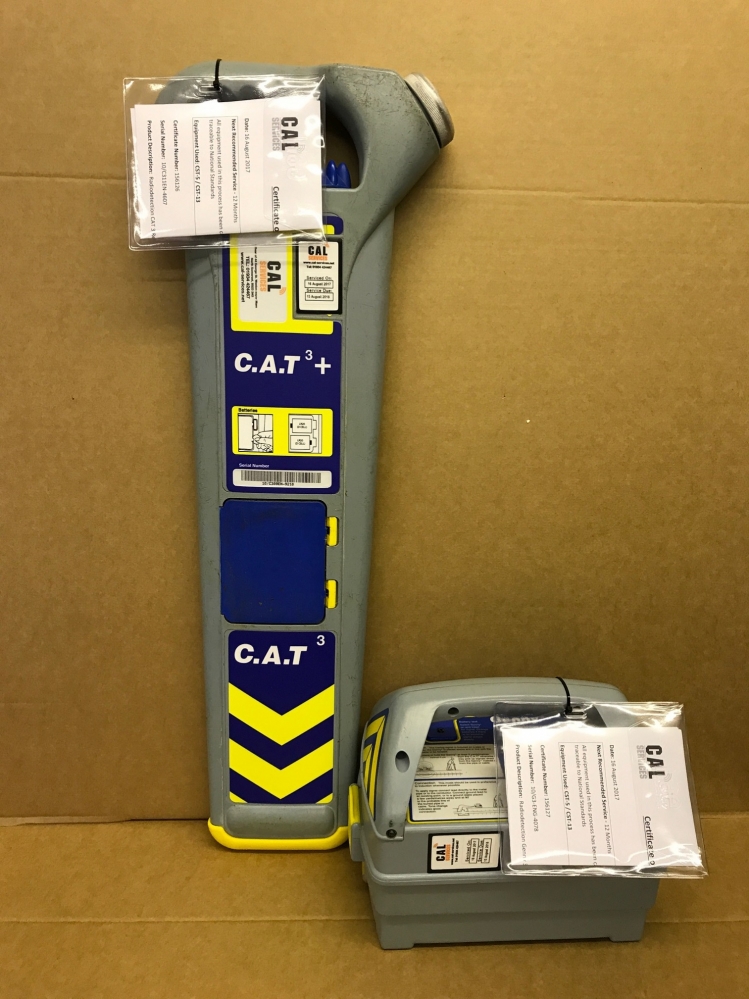 Cable CAT 3 Radiodetection Generador De Señales Genny avoidence uso con Cat 3 